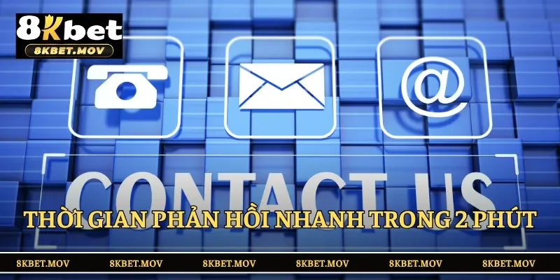 Thời gian phản hồi nhanh trong 2 phút