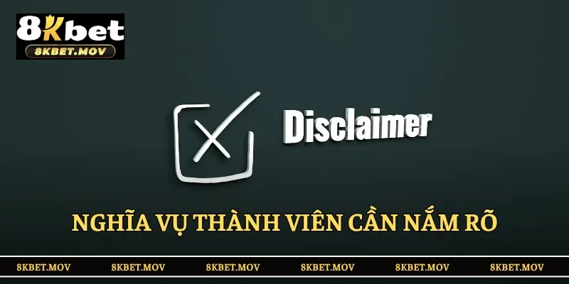 Nghĩa vụ thành viên cần nắm rõ
