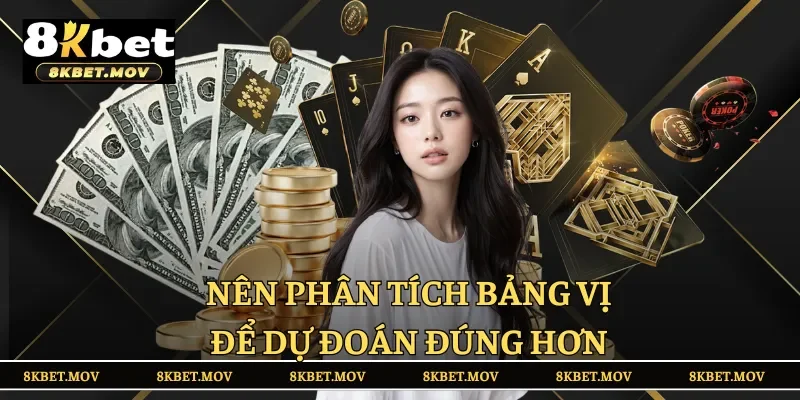Nên phân tích bảng vị để dự đoán đúng hơn