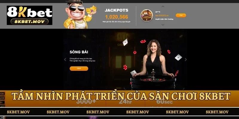 Tầm nhìn phát triển của sân chơi 8KBET